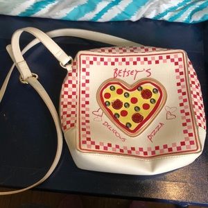 Betsey Johnson Pizza Box Bag